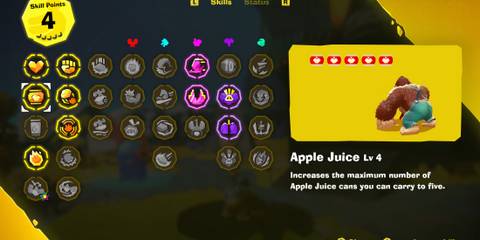 Apple Juice skill in Donkey Kong Bananza