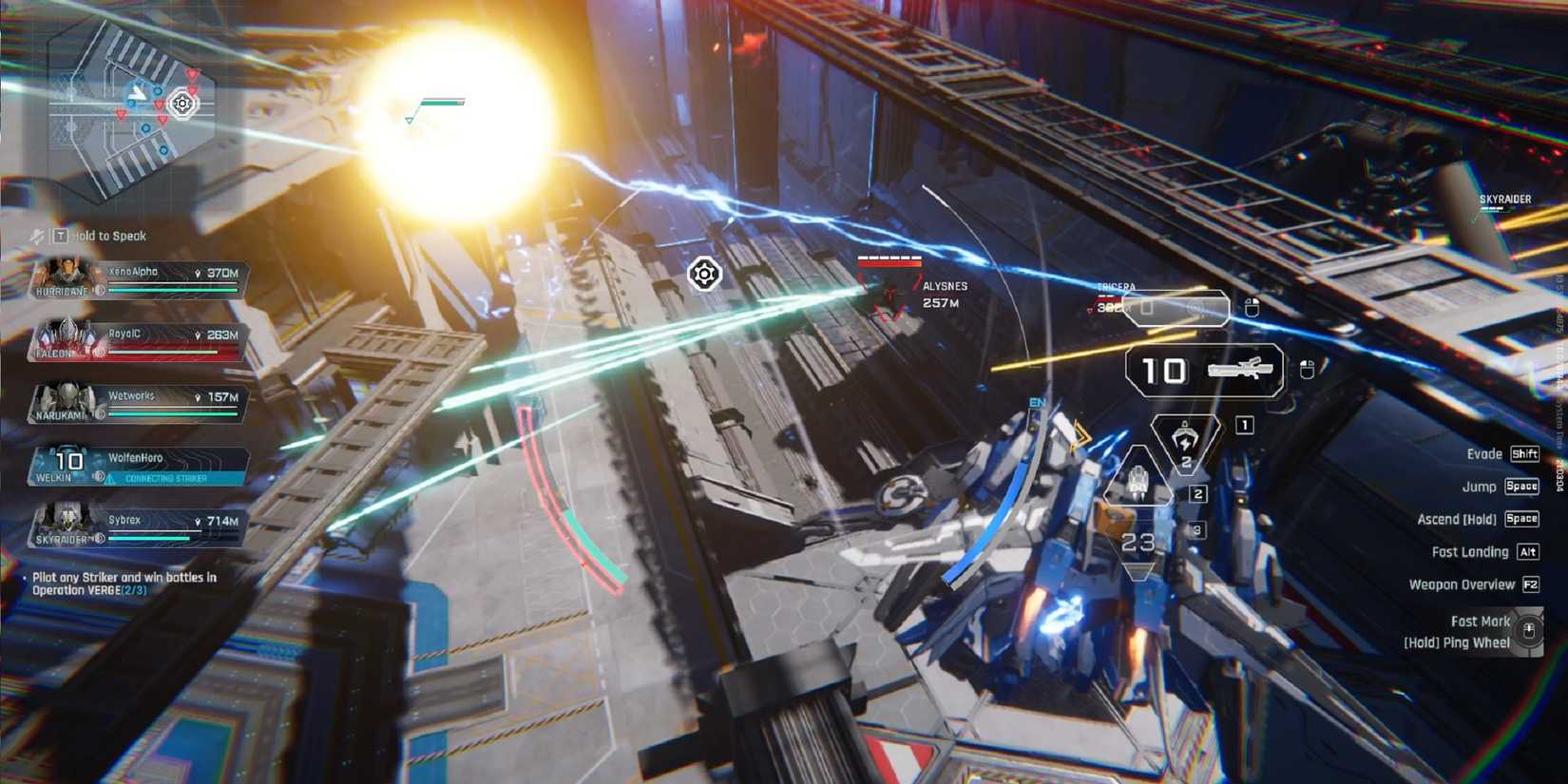 Aquila Chasing Hurricane - Mecha Break