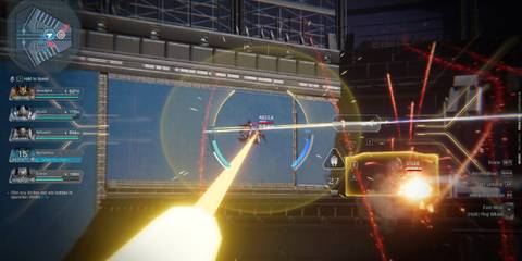 Aquila shooting with scoped fire - Mecha Break