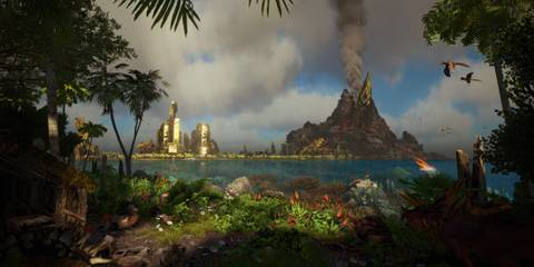 ark aquatica volcano ark survival evolved-1