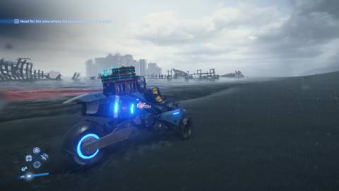 arriving at terminal fort knot's beach