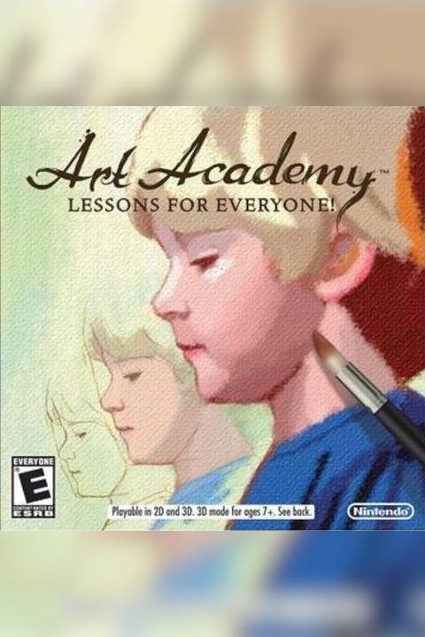 Art Academy Lessons for Everyone! video game cover art tag-1