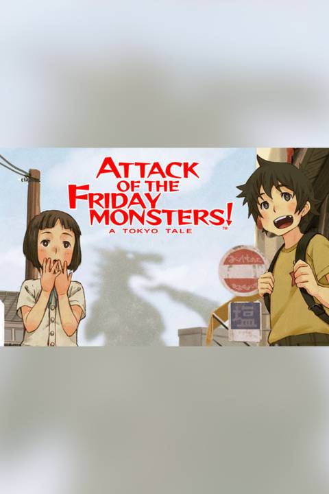 Attack of the Friday Monsters! A Tokyo Tale video game cover art tag