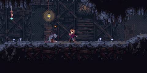Attacking enemies in Chasm