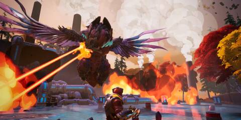 Avoiding a monster blast in Dauntless
