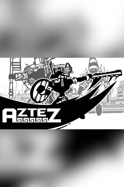 Aztez video game cover art tag