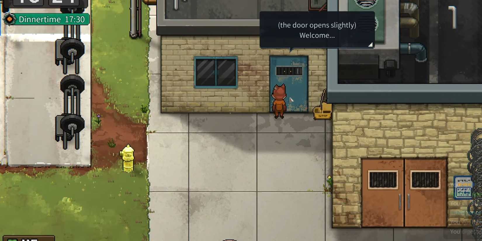 the barbershop location in back to the dawn.