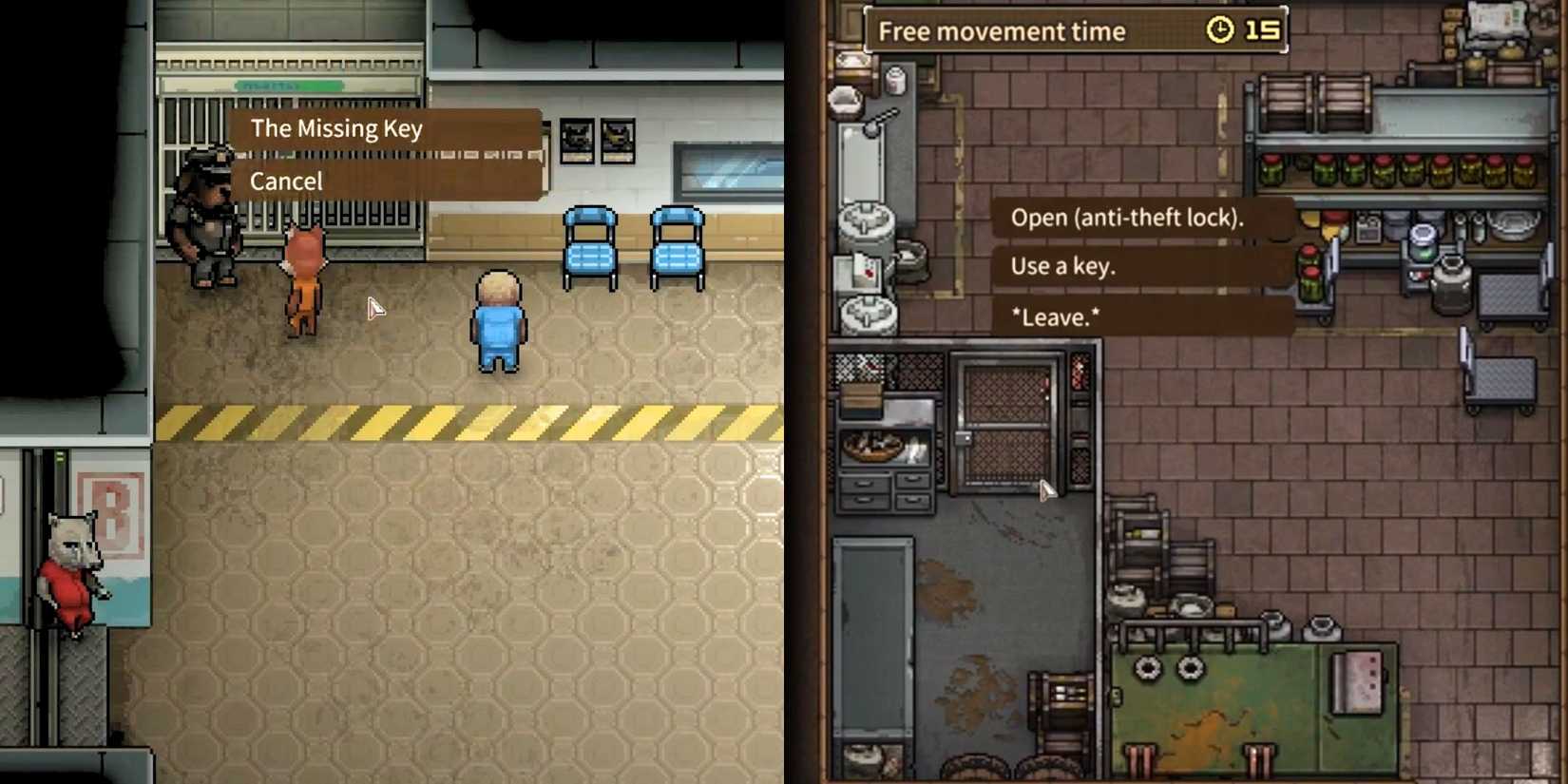 two ways to use the cheap key in back to the dawn.