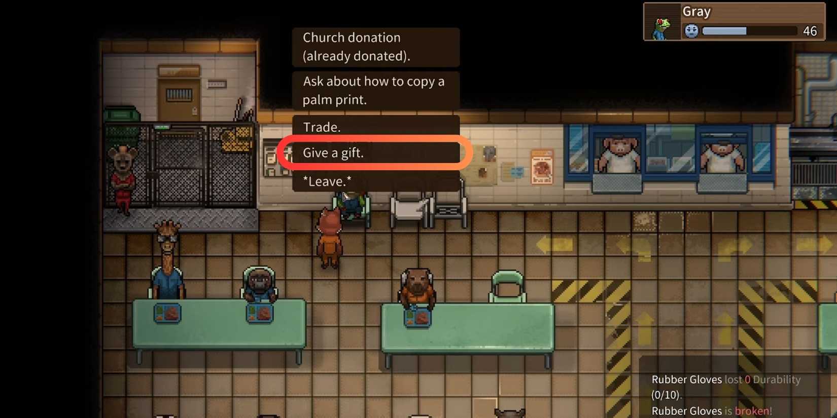 giving gifts in back to the dawn.