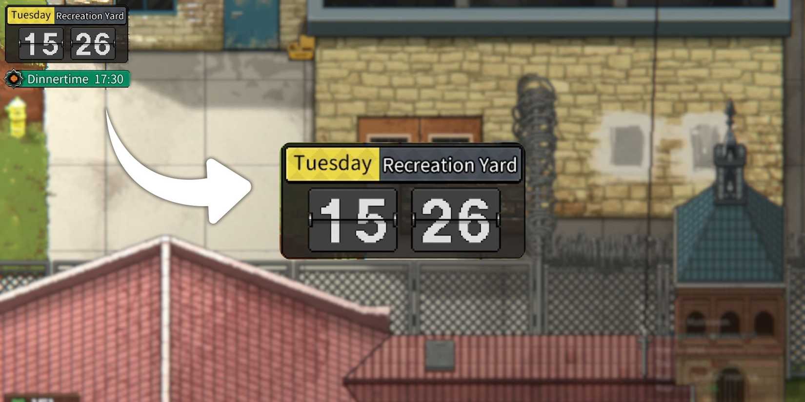 time passage in back to the dawn.