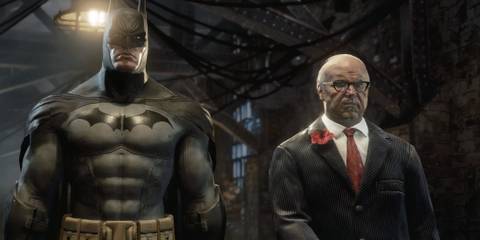 Batman and Gordon in Batman Arkham Asylum
