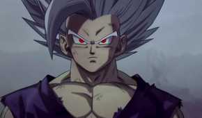 Beast Gohan stares down Cell Max in Dragon Ball Super: Super