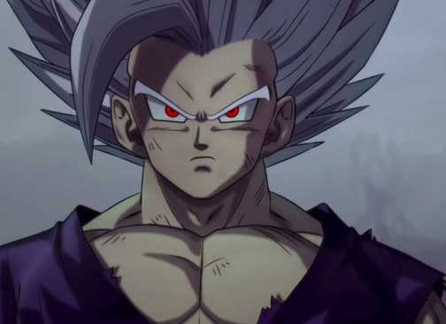 Beast Gohan stares down Cell Max in Dragon Ball Super: Super