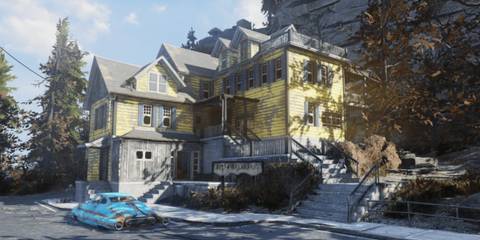 bed and breakfast mountainside location in fallout 76