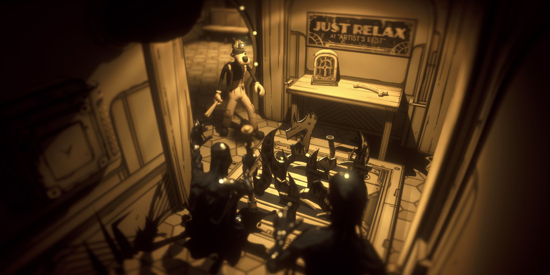 bendy lone wolf game trap