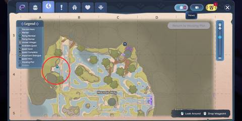 Black Pearl location in Palia