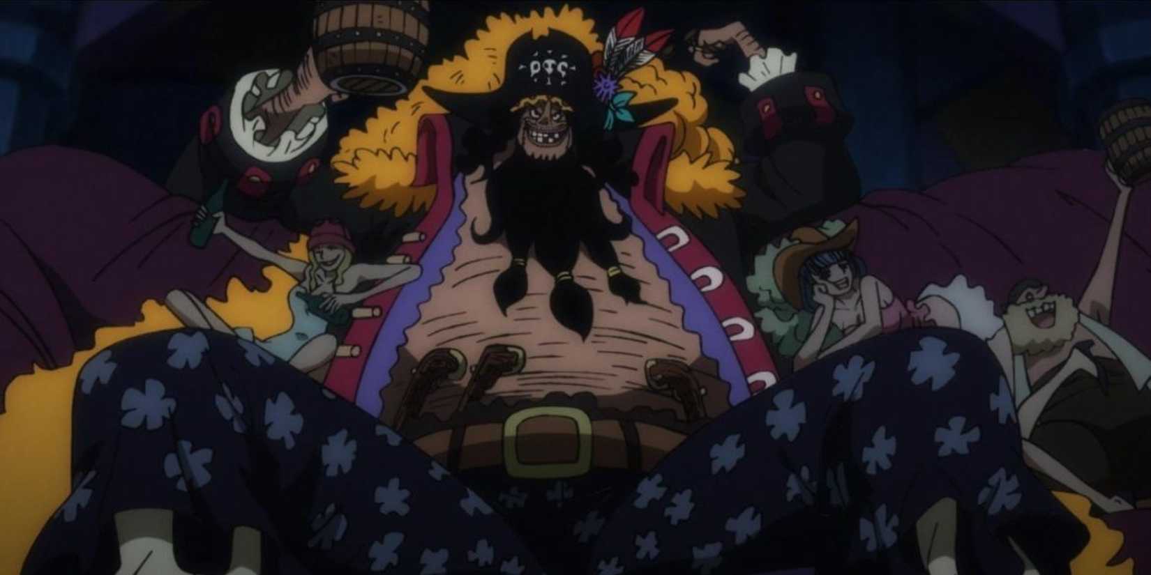 Blackbeard in Hachinosu - One Piece