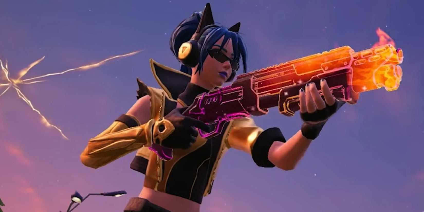 Cena do modo Blitz Royale de Fortnite