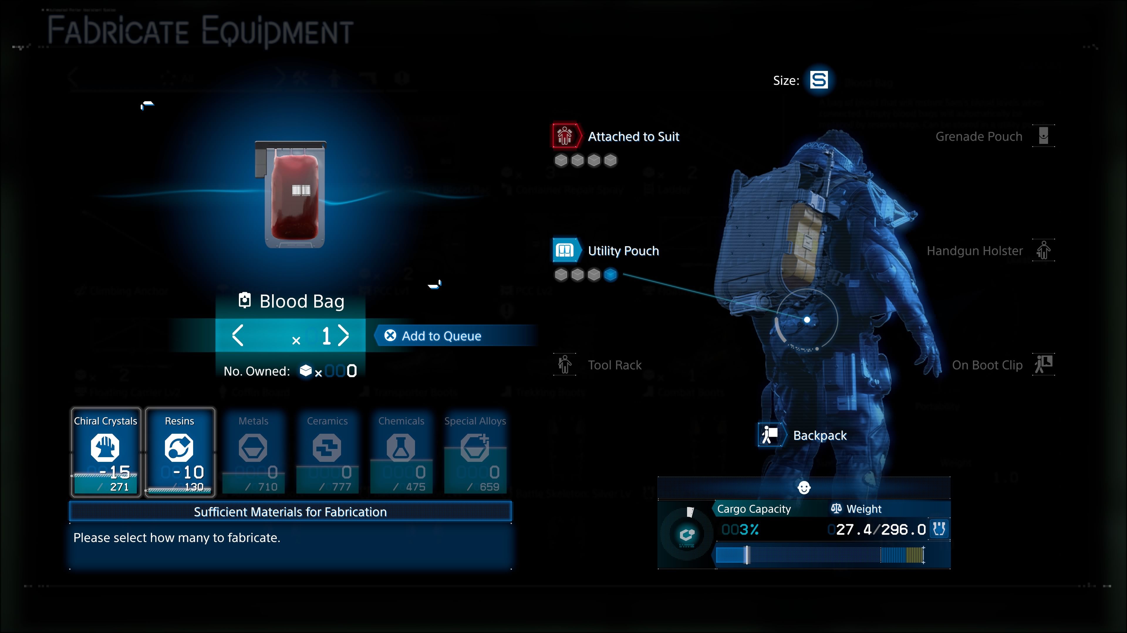 blood bags