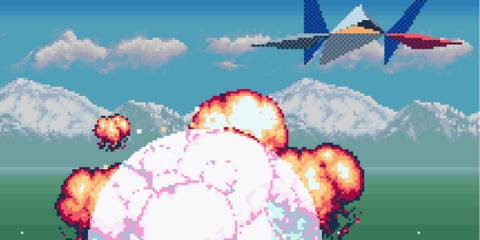 Blowing up a ship in Star Fox (SNES)