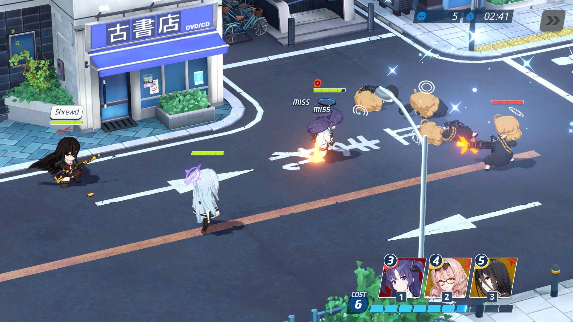 Blue Archive Gameplay