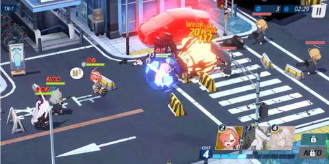 Blue Archive sniper backline