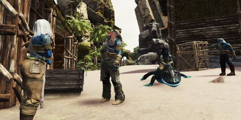 blue characters ark aquatica ark survival evolved