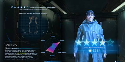 Boost Skeleton Lv3 in Death Stranding 2 On the Beach