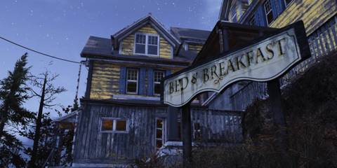 bed and breakfast mountainside