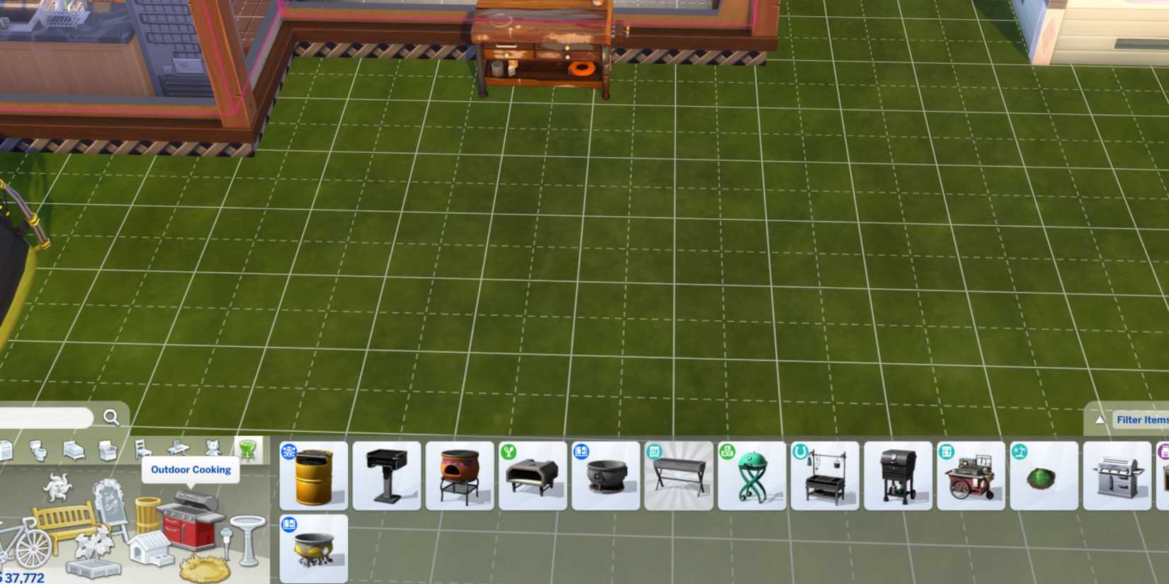 buy grill the sims 4