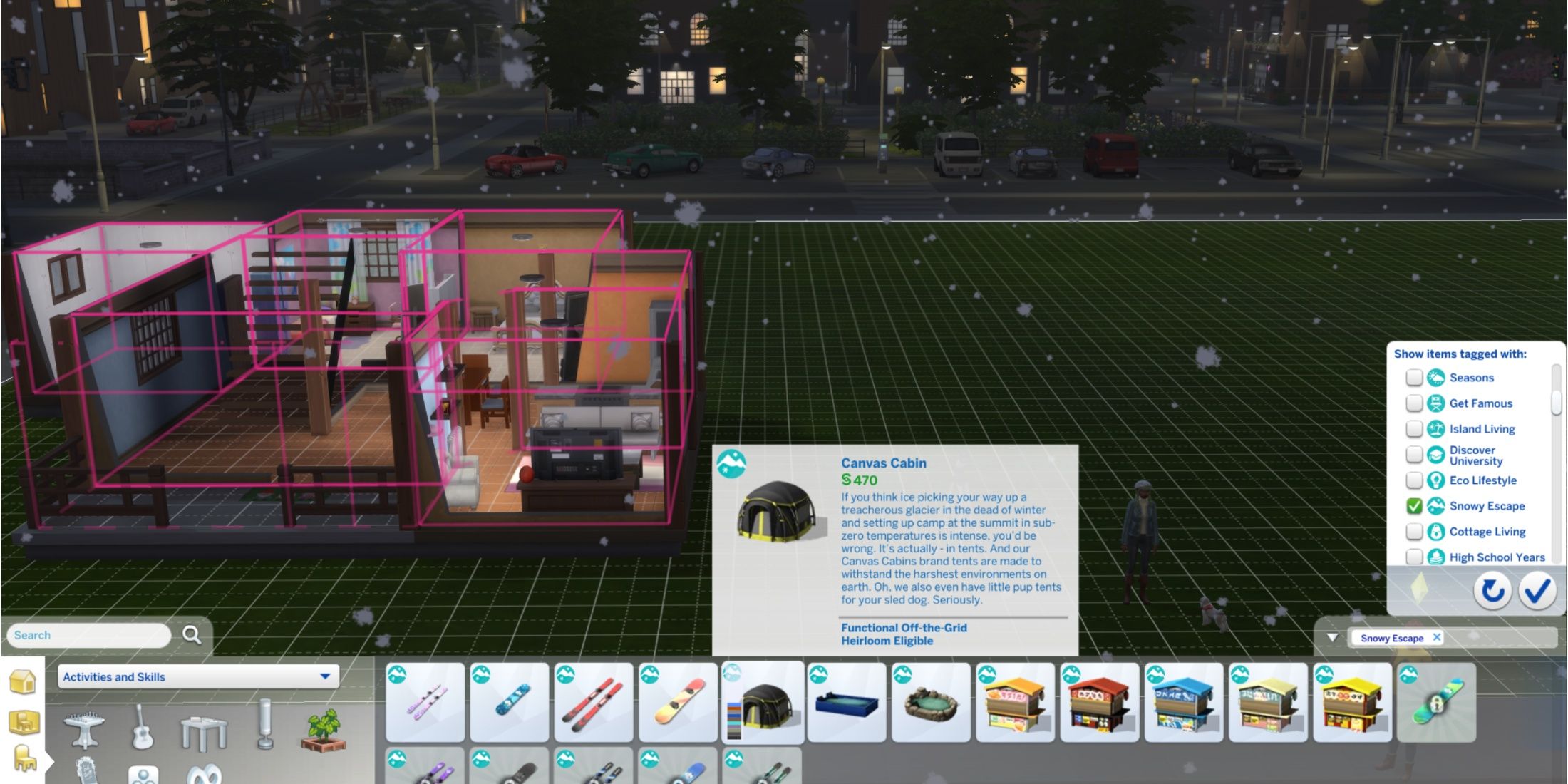 buy tent the sims 4