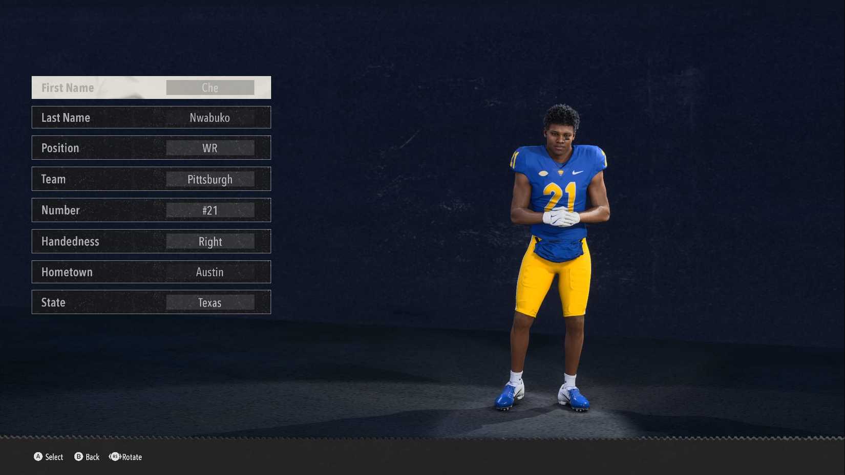 che nwabuko fastest wr in college football 26