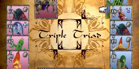 Choosing a card in Triple Triad in Final Fantasy 8