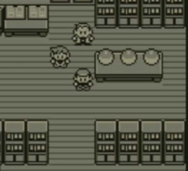 Choosing a starter at Prof. Oak's lab - Pokemon Red And Blue