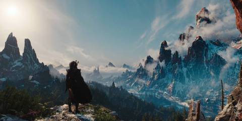 Ciri watching over the horizon - The Witcher 4