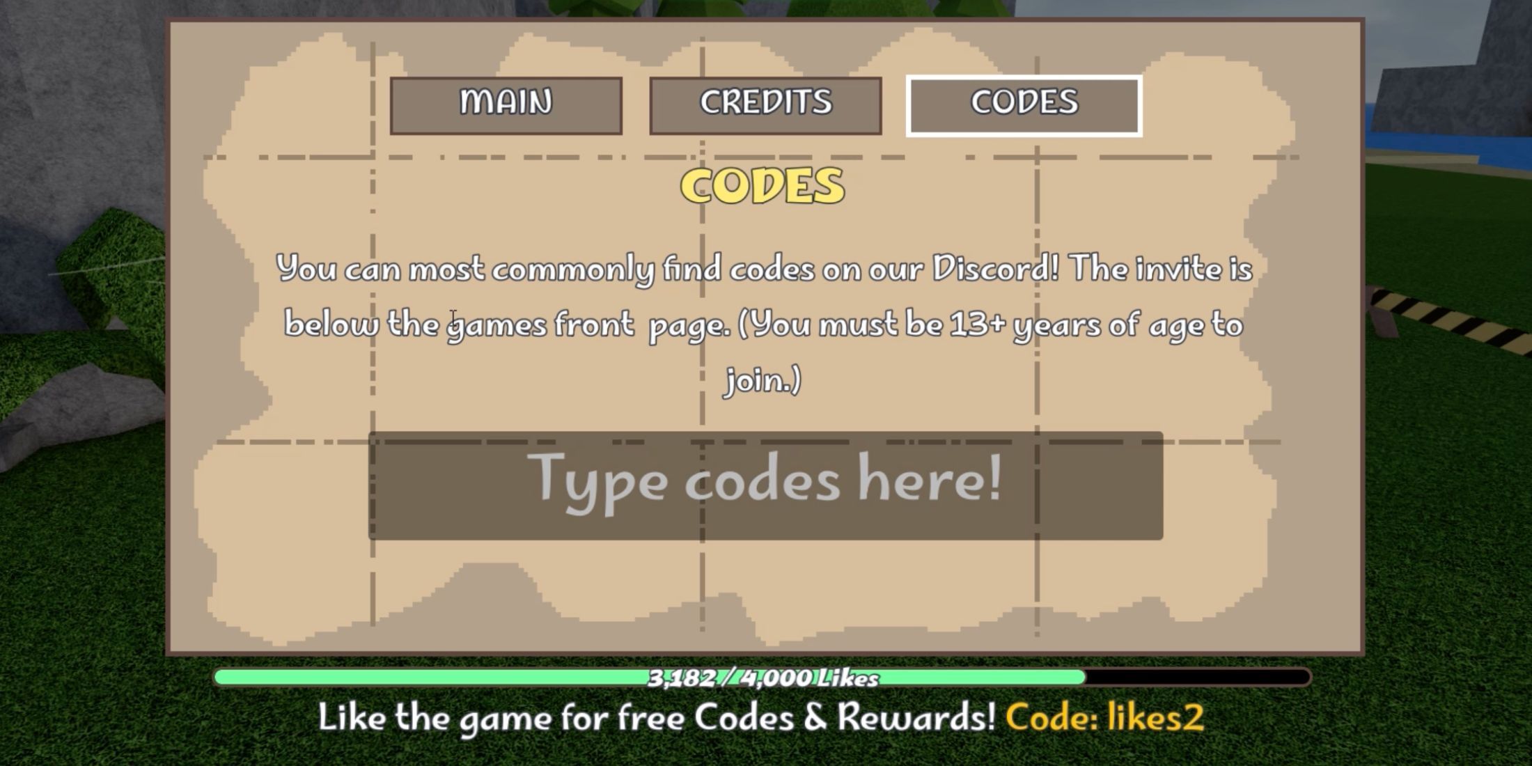 Climbing Game Code tab