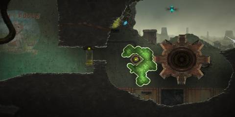 Clinging to a gear in Mushroom 11