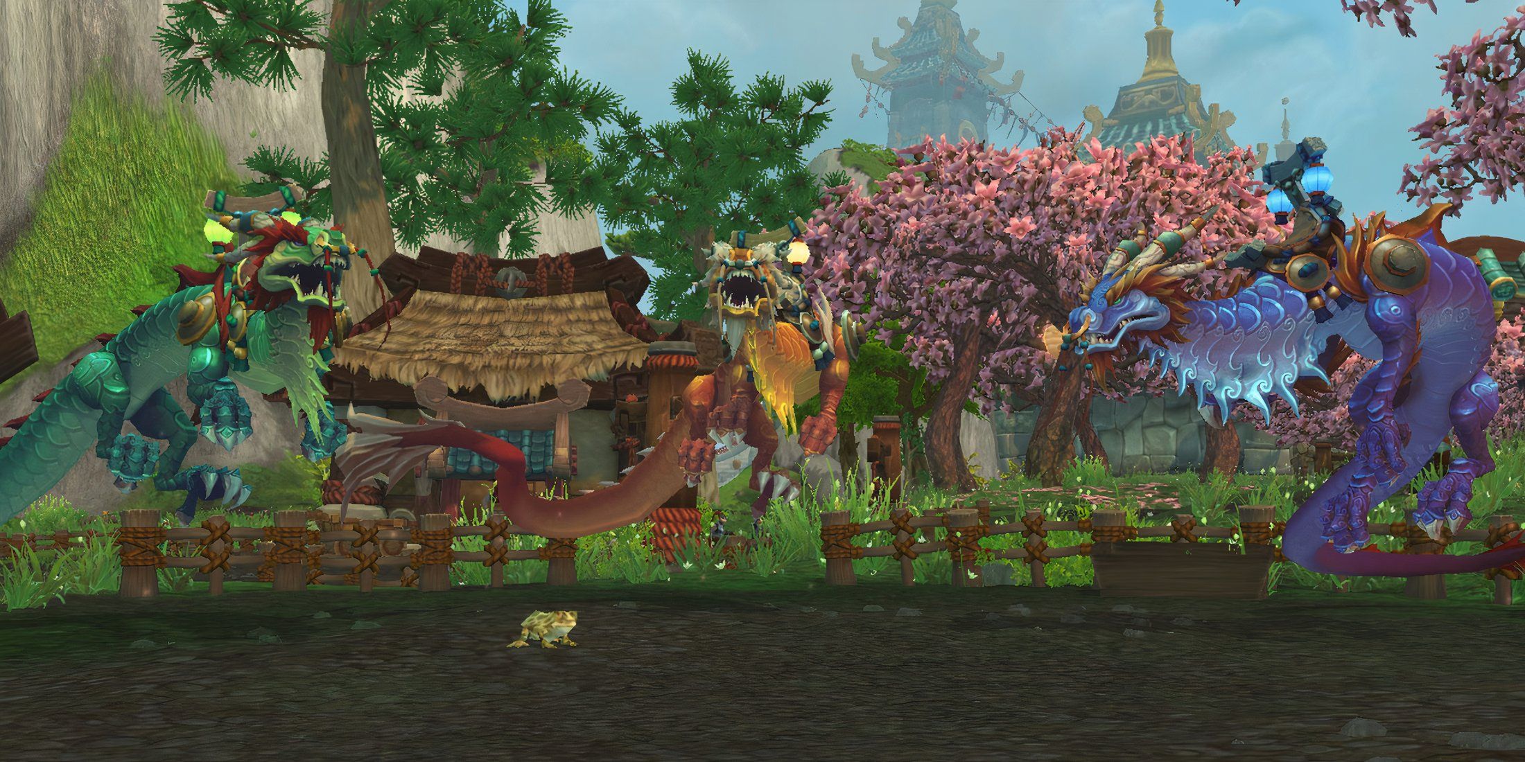 cloud serpent mount arboretum MoP WoW 