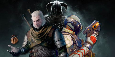 collage-of-the-witcher-3-the-outer-worlds-and-the-elder-scrolls-5-skyrim
