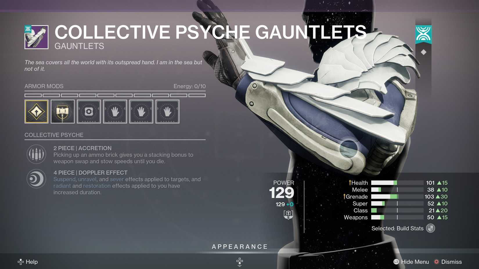 Collective Psyche Gauntlets