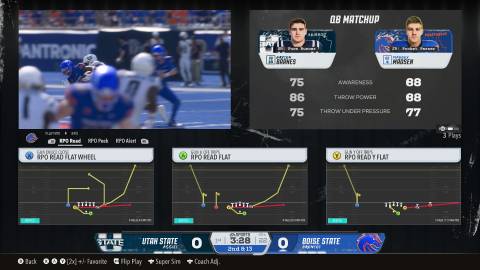 college football 26 different rpo plays