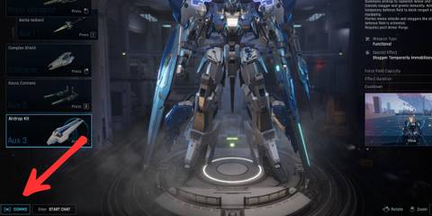 Comms Menu Mecha Break