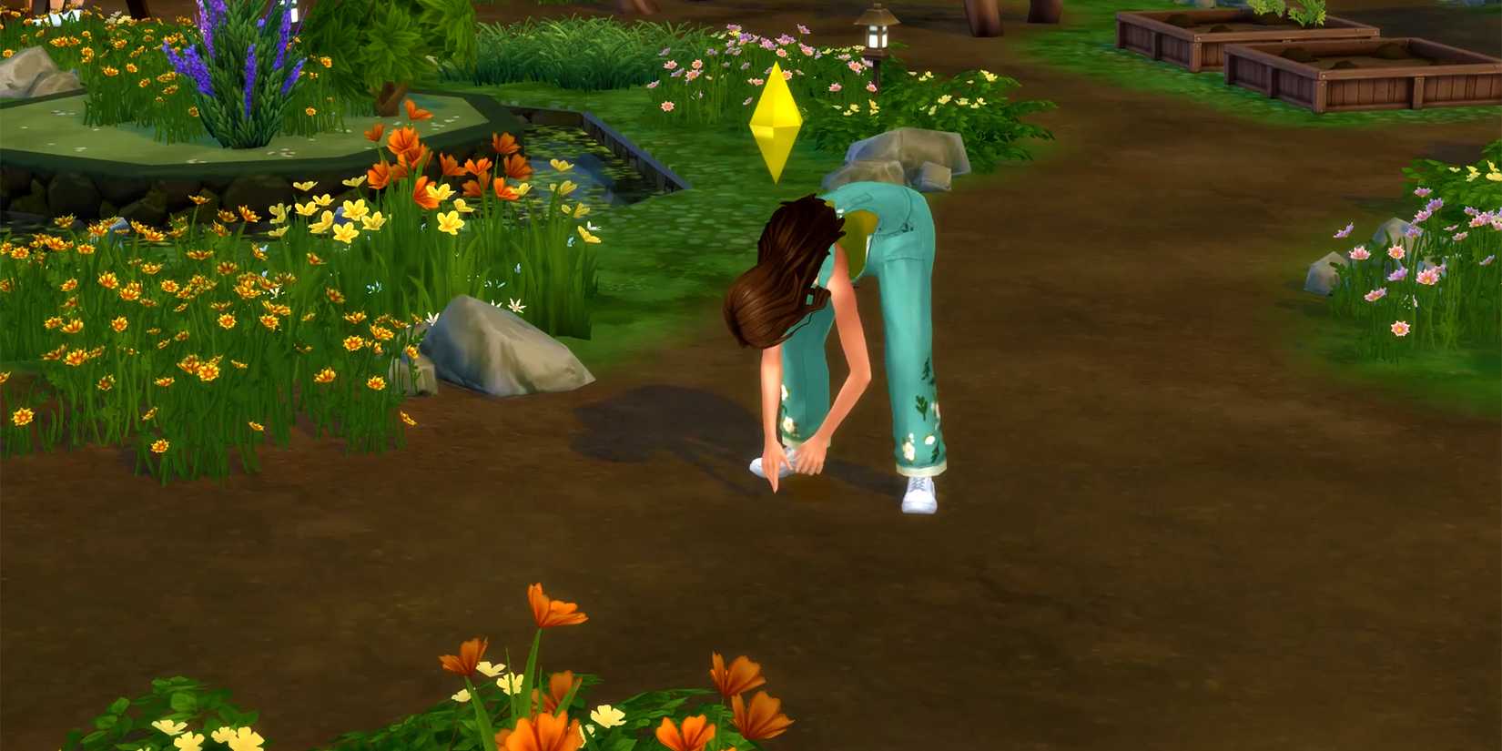 complete the nature nomad aspiration in the sims 4