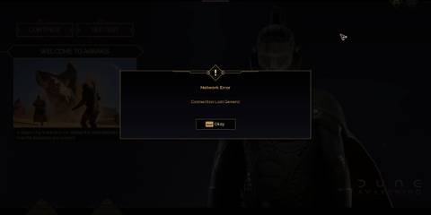 Connection Lost Generic Issue Dune Awakening