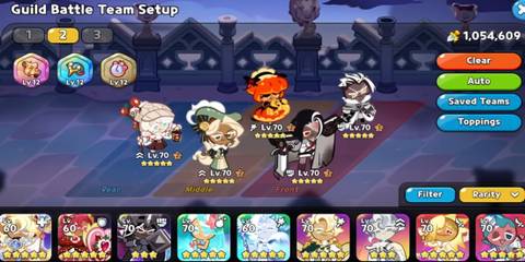 Cookie Run Kingdom low lv dragon team
