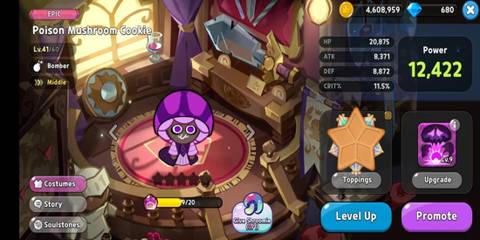 Cookie Run Kingdom poison mushroom