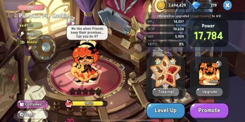 Cookie Run Kingdom Pumpkin Pie