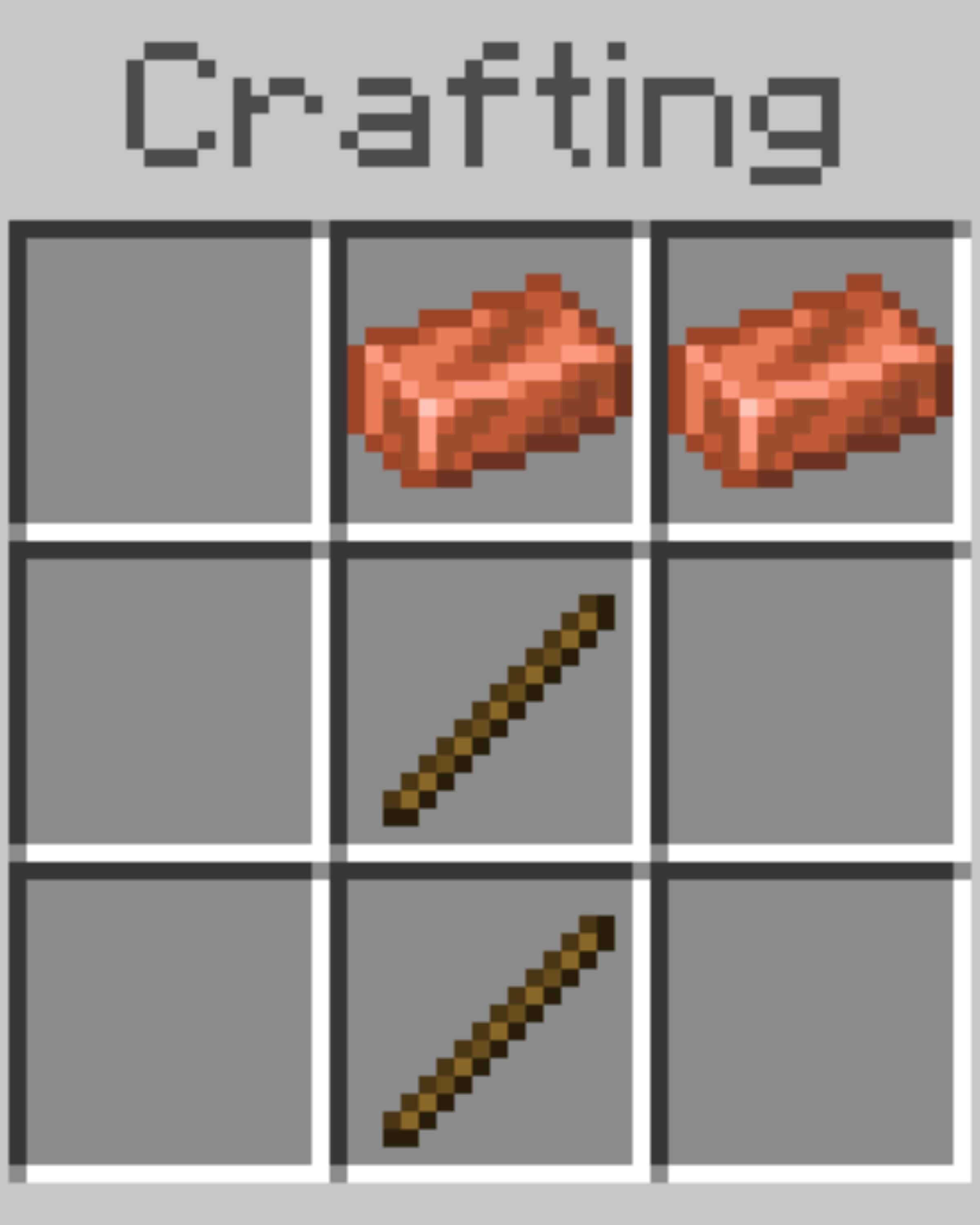 copper hoe recipe
