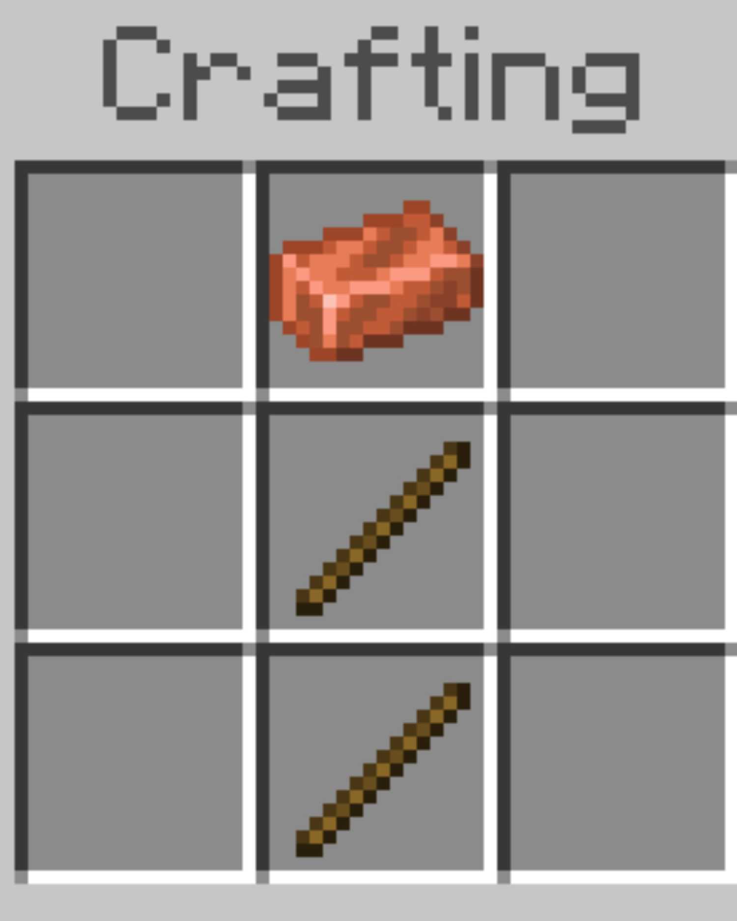 copper shovel recipe