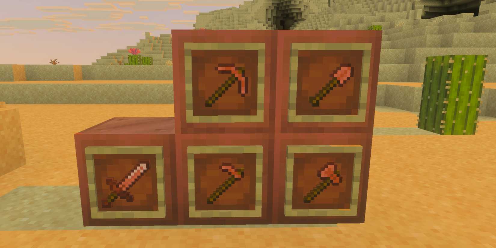 copper tools and weapons